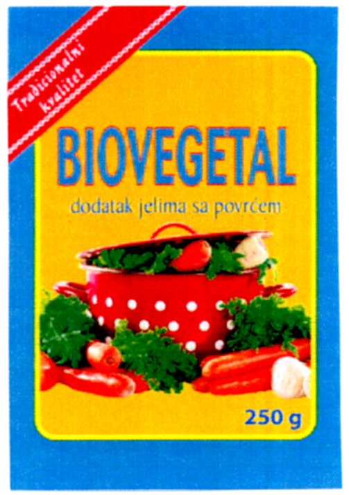 Paraqitja e markës BIOVEGETAL