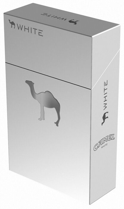 Paraqitja e markës CAMEL WHITE