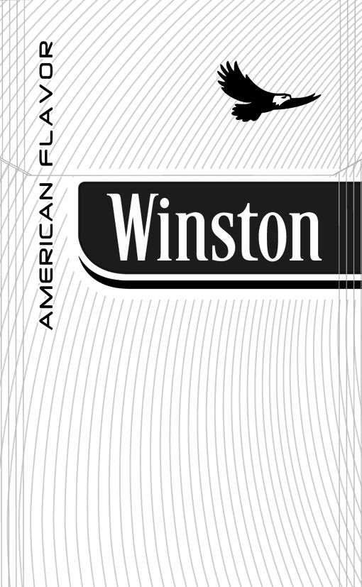Paraqitja e markës Winston AMERICAN FLAVOR