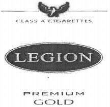 Paraqitja e markës LEGION CLASS A CIGARETTES PREMIUM GOLD