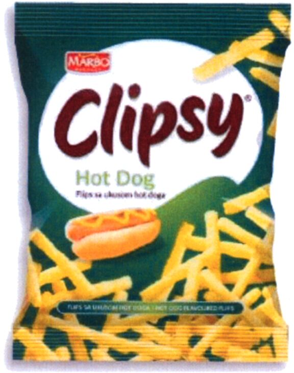 Paraqitja e markës Clipsy Hot Dog
