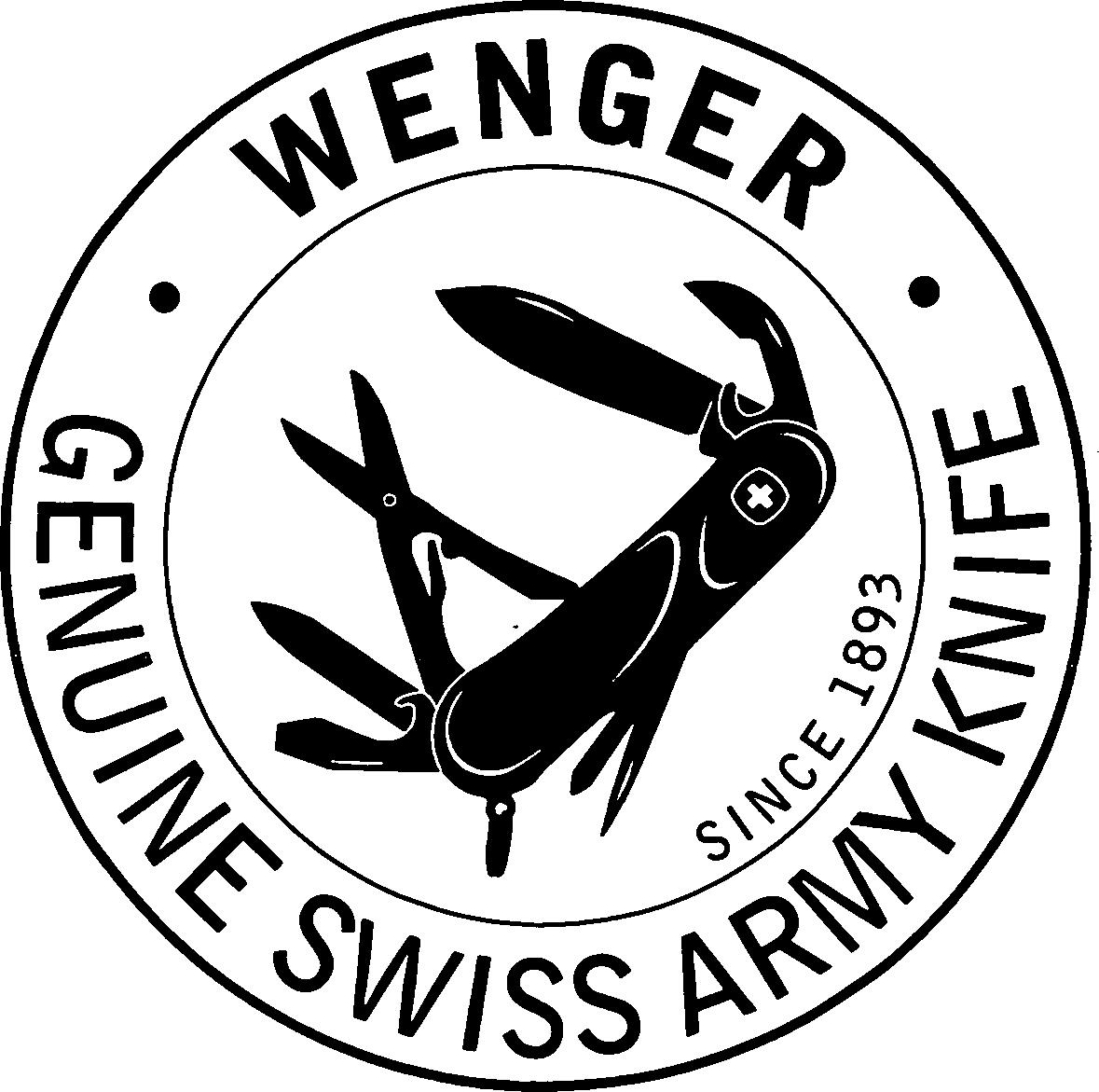 Paraqitja e markës WENGER GENUINE SWISS ARMY KNIFE SINCE 1893