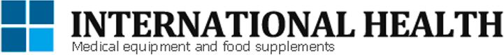 Paraqitja e markës INTERNATIONAL HEALTH Medical equipment and food supplements