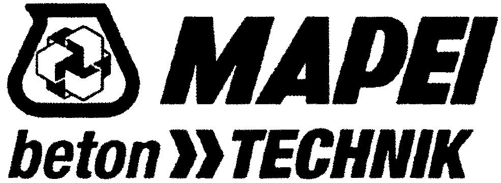 Paraqitja e markës MAPEI beton TECHNIK