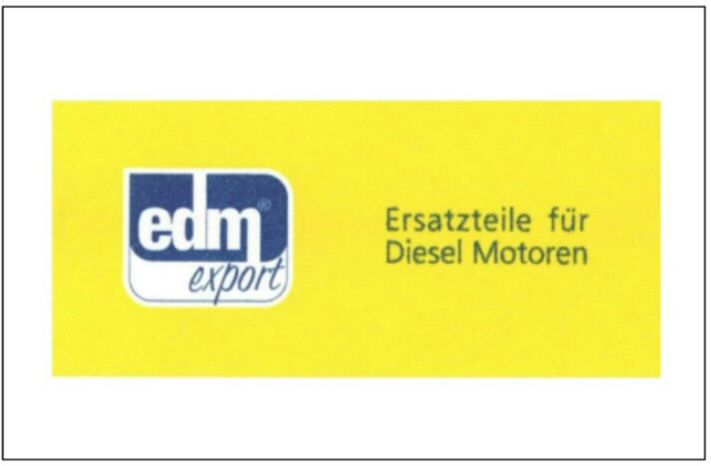 Paraqitja e markës edm export Ersatzteile für Diesel Motoren