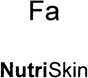 Paraqitja e markës Fa NutriSkin