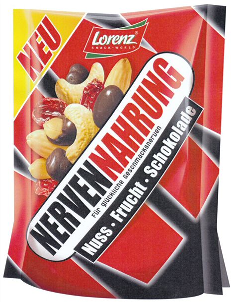 Paraqitja e markës Lorenz SNACK-WORLD NERVENNAHRUNG