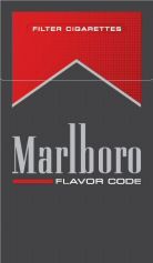 Paraqitja e markës FILTER CIGARETTES Marlboro FLAVOR CODE