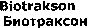 Paraqitja e markës Biotrakson