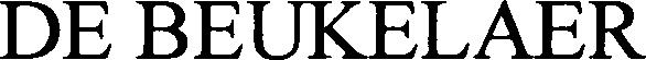 Paraqitja e markës DE BEUKELAER