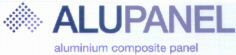 Paraqitja e markës ALUPANEL aluminium composite panel