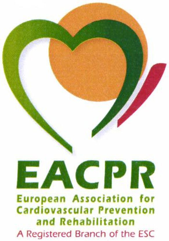 Paraqitja e markës EACPR European Association for Cardiovascular Prevention and Rehabilitation A Registered Branch of the ESC