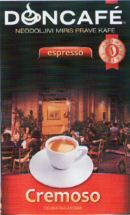 Paraqitja e markës DONCAFÉ espresso Cremoso