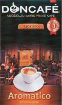 Paraqitja e markës DONCAFÉ espresso Aromatico