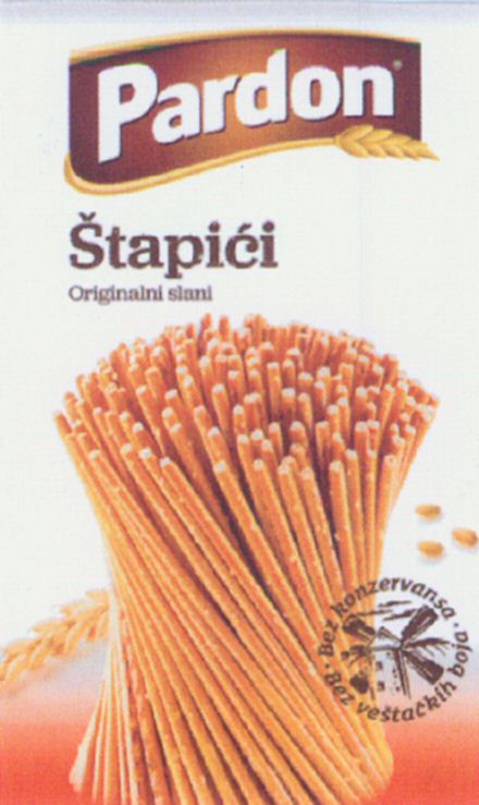 Paraqitja e markës Pardon Stapici