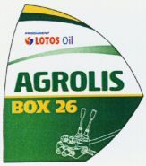 Paraqitja e markës PRODUCENT LOTOS Oil AGROLIS BOX 26