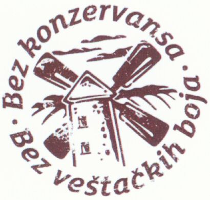 Paraqitja e markës Bez konzervansa Bez vestackih boja