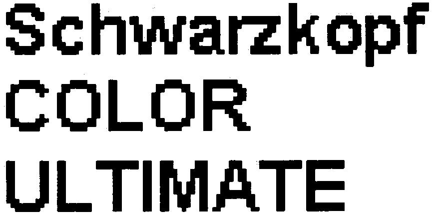 Paraqitja e markës Schwarzkopf COLOR ULTIMATE