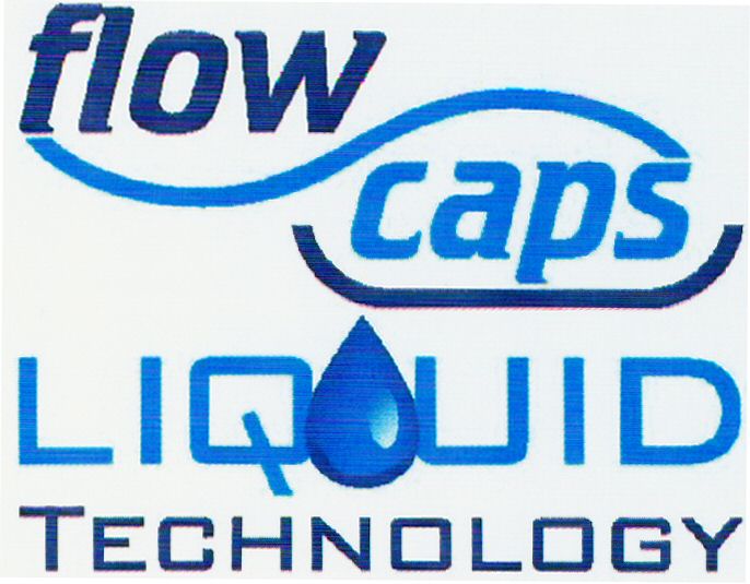 Paraqitja e markës flow caps LIQUID TECHNOLOGY