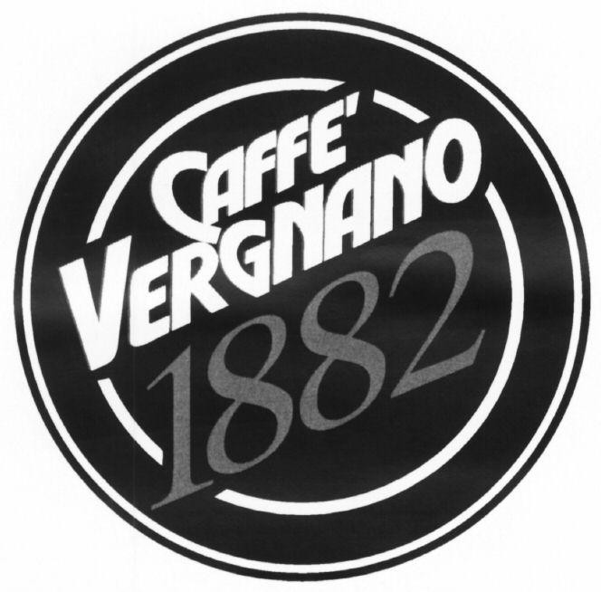 Paraqitja e markës CAFFE' VERGNAGNO 1882