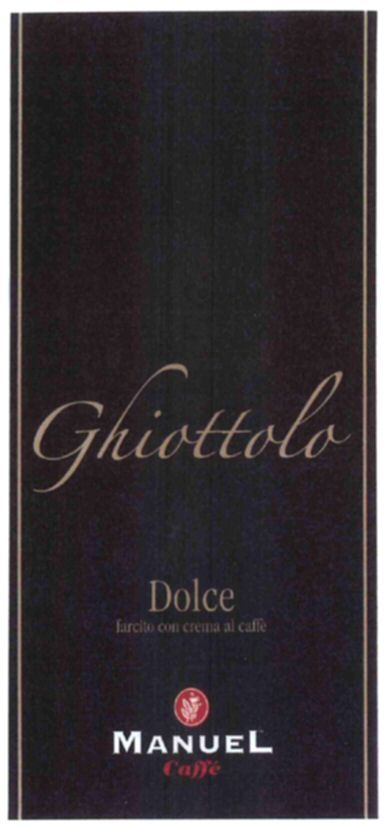 Paraqitja e markës Ghiottolo Dolce farcito con crema al caffè MANUEL Caffè