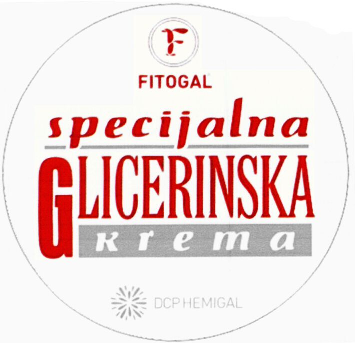 Paraqitja e markës FITOGAL specijalna GLICERINSKA krema