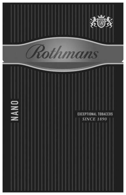 Paraqitja e markës Rothmans NANO