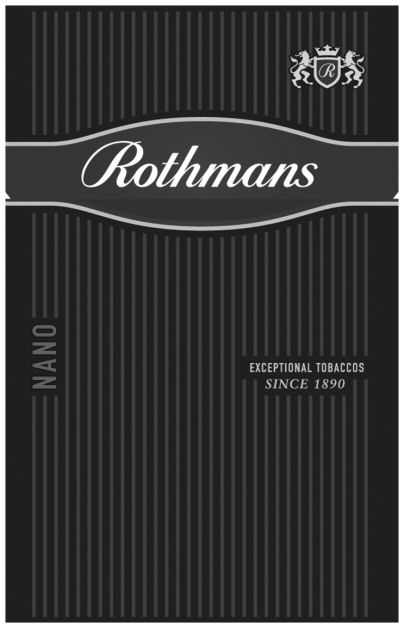 Paraqitja e markës Rothmans NANO