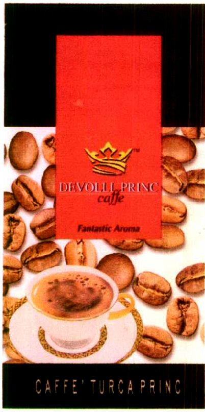 Paraqitja e markës DEVOLLI PRINC caffe