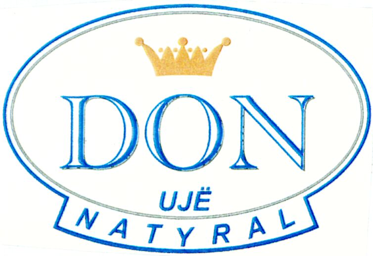 Paraqitja e markës DON UJË NATYRAL
