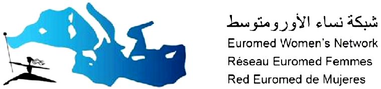 Paraqitja e markës Euromed Women's Network Réseau Euromed Femmes Red Euromed de Mujeres