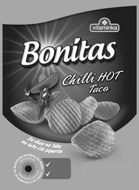 Paraqitja e markës Bonitas Chilli HOT Taco