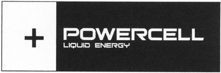 Paraqitja e markës + POWERCELL LIQUID ENERGY
