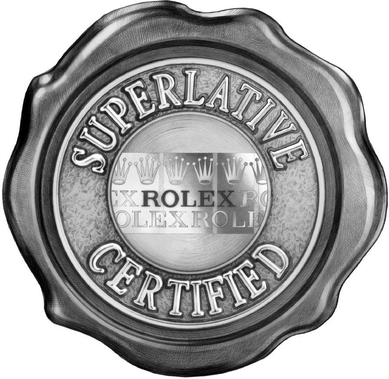 Paraqitja e markës ROLEX SUPERLATIVE CERTIFIED