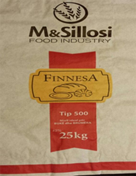 Paraqitja e markës M & Sillosi FOOD INDUSTRY FINNESA Tip 500