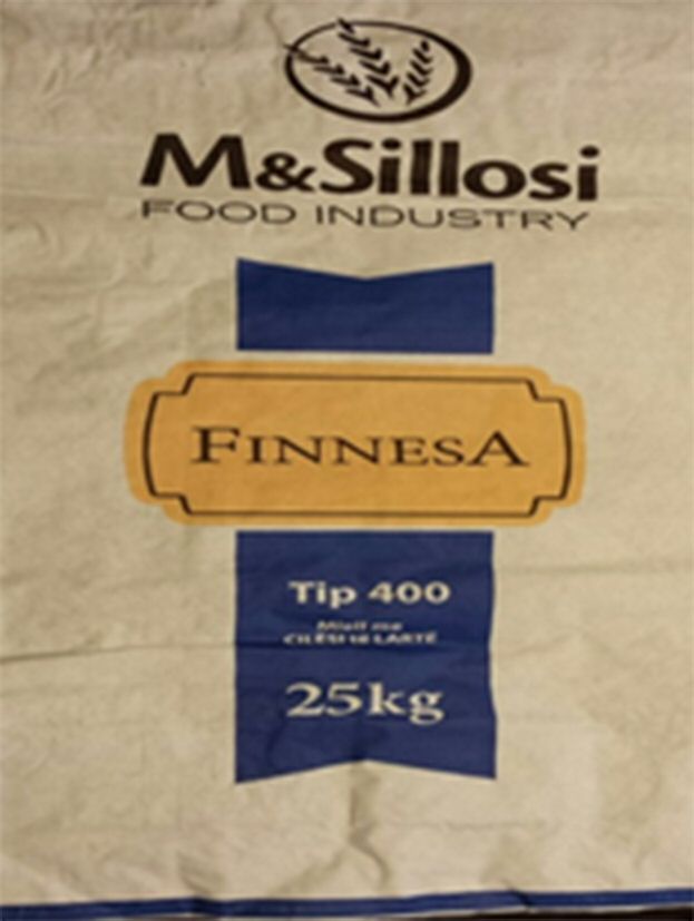 Paraqitja e markës M & Sillosi FOOD INDUSTRY FINNESA Tip 400
