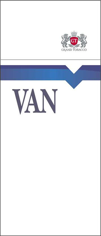 Paraqitja e markës VAN GT GRAND TOBACCO
