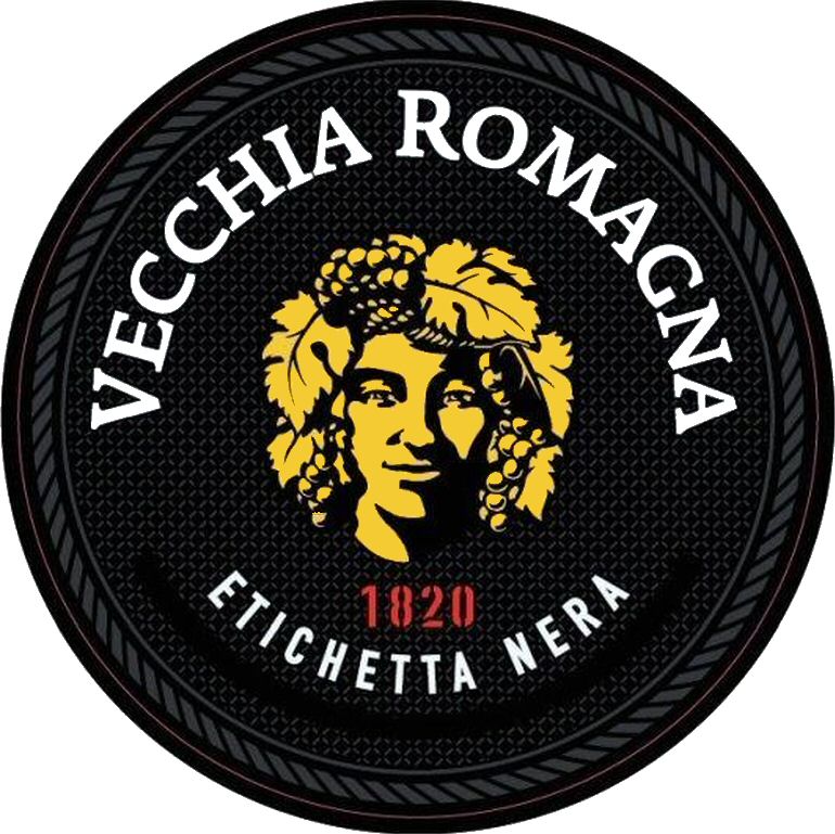 Paraqitja e markës VECCHIA ROMAGNA 1820 ETICHETTA NERA