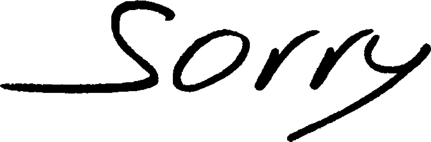 Paraqitja e markës Sorry