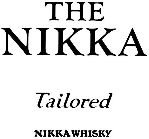 Paraqitja e markës THE NIKKA Tailored NIKKA WHISKY