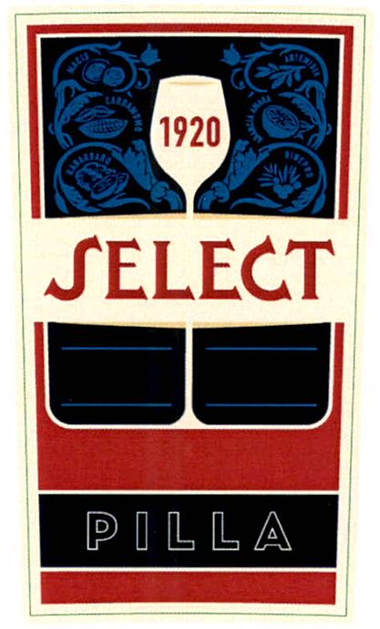 Paraqitja e markës 1920 SELECT PILLA