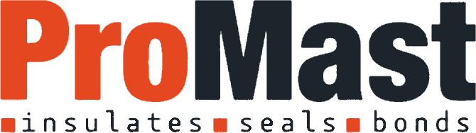Paraqitja e markës ProMast insulates seals bonds