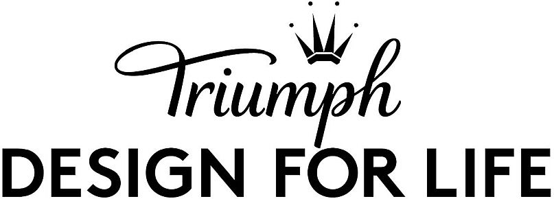 Paraqitja e markës Triumph DESIGN FOR LIFE