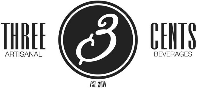 Paraqitja e markës 3 THREE CENTS ARTISANAL BEVERAGES EST. 2014