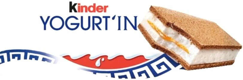 Paraqitja e markës Kinder YOGURT'IN