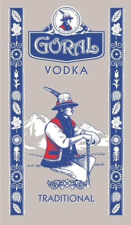 Paraqitja e markës GORAL VODKA TRADITIONAL