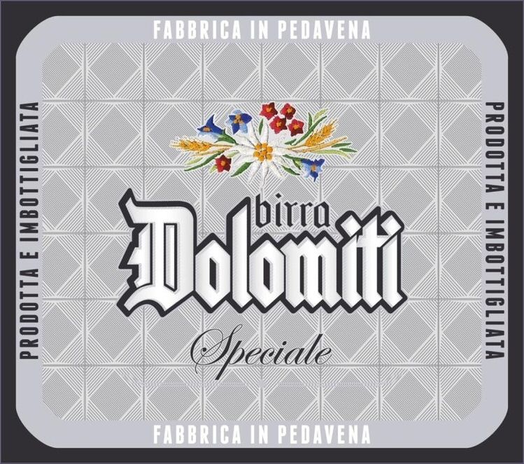 Paraqitja e markës PRODOTTA E IMBOTTIGLIATA FABBRICA IN PEDAVENA birra Dolomitti Speciale