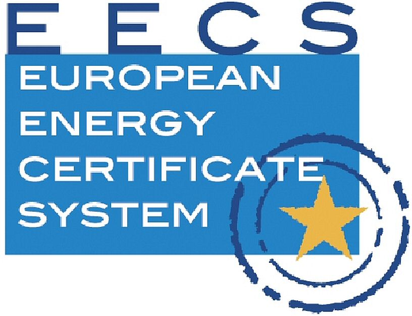 Paraqitja e markës EECS EUROPEAN ENERGY CERTIFICATE SYSTEM