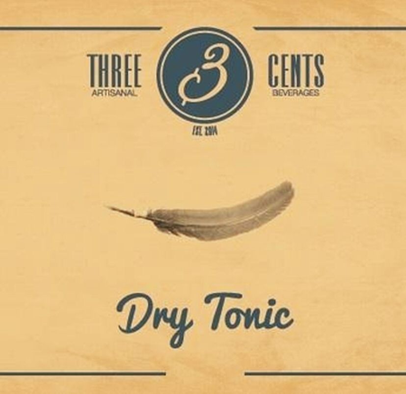 Paraqitja e markës 3 THREE CENTS ARTISANAL BEVERAGES EST. 2014 Dry Tonic