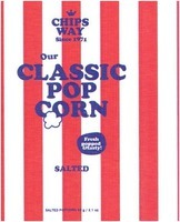 Paraqitja e markës CHIPS WAY Since 1971 Our CLASSIC POP CORN SALTED